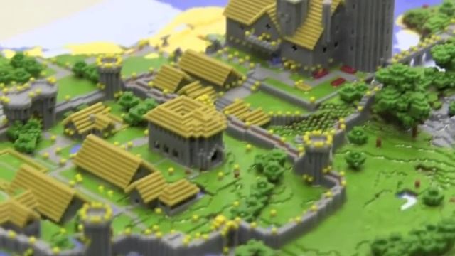 Minecraft Village 3D Print