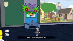 Прохождение The Simpsons Game с переводом часть 2 - Бартмен [HD 1080p]