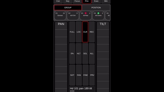 Дистанционное управление c MagicQ Remote app [iOS/Android]