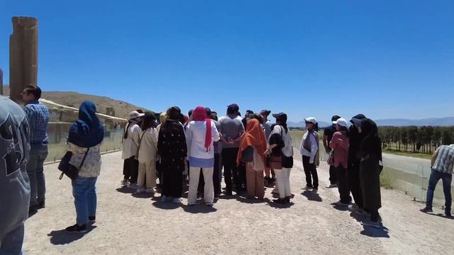 IRAN - Walking In Persepolis Historical Place Of Iran