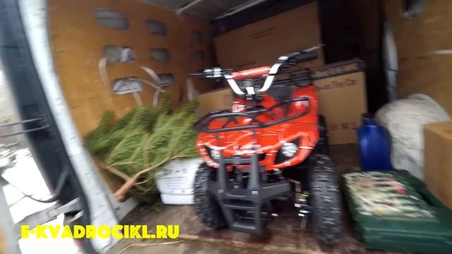 Доставка бензинового квадроцикла Маугли Х16 смотреть онлайн