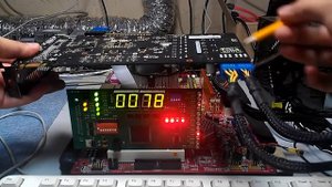 Ремонт видеокарты ASUS GeForce GTX 560. Эксперимент с видеокартой