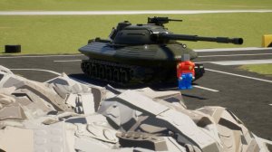 лего битва танков в брик ригс