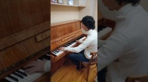 Пианино Терек до и после настройки