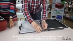 Замена силиконовой мембраны на термопрессе