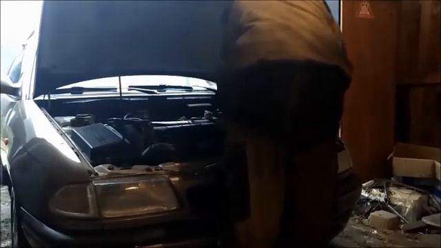 Opel Astra f 1 7 TDI промывка радиатораи замена антифриза