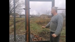 Калитка из профтрубы своими руками самый простейший способ изготовления