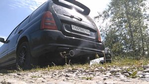Cток выхлоп Subaru Forester STI SG-5 ej-205