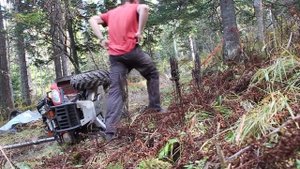 1/2. УЖАС! ВСТРЯЛ ПО ПОЛНОЙ! Отжег, таежные будни, новые старые зимовья, промысел ореха, ABVGAT