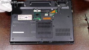 How to disassemble and clean laptop Sony VAIO PCG-6S5P VGN-SZ6RXN