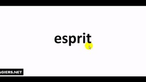 Как произносится # esprit