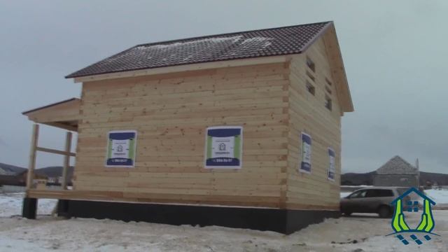 Отзыв о строительстве дома, Луговой-Кузнецово, Сибирское Поместье смотреть онлайн