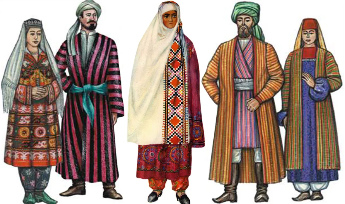 Таджикистанский национальный костюм. Национальный наряд Таджикистана. Национальная одежда Таджикистана. Таджикистана наряд савримени. Старый таджикский