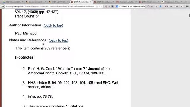 JSTOR Search Tutorial