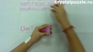 3D Crystal Puzzle Shoes