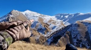Горная охота на Козерога. Mountain hunting for ibex