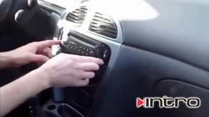 Как снять магнитолу Citreon C5
