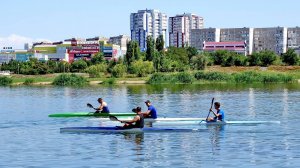 Гребля на байдарках и Драконе в день физкультурника