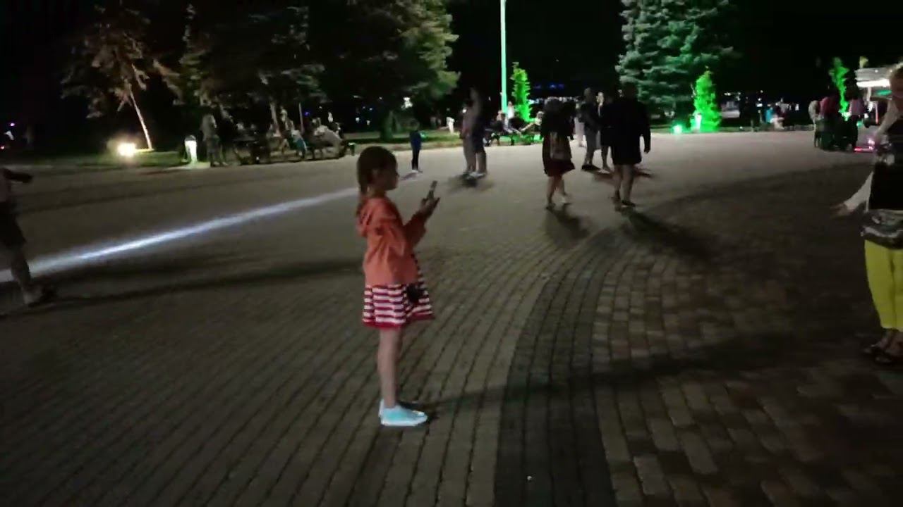 Вечерняя Анапа. 22.00. 30 июня 2023.
