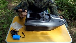 Прикормочный кораблик из Китая.Кораблик с алиэкспресс.Кораблик для рыбалки.Обзор кораблика D13.