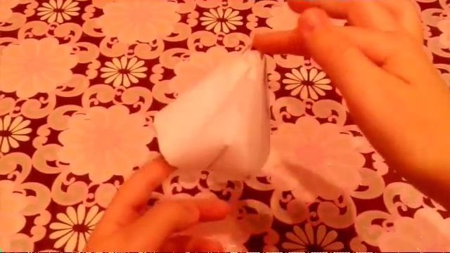 Оригами тюльпан