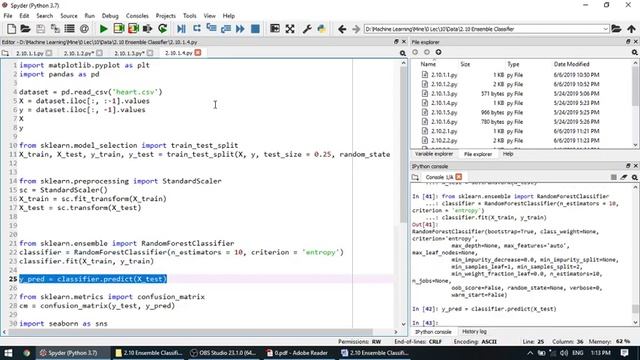 J - 28 - Random Forest Classifier - الغابة العشوائية للتصنيف смотреть онлайн