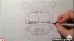 Как рисовать фнаф 2