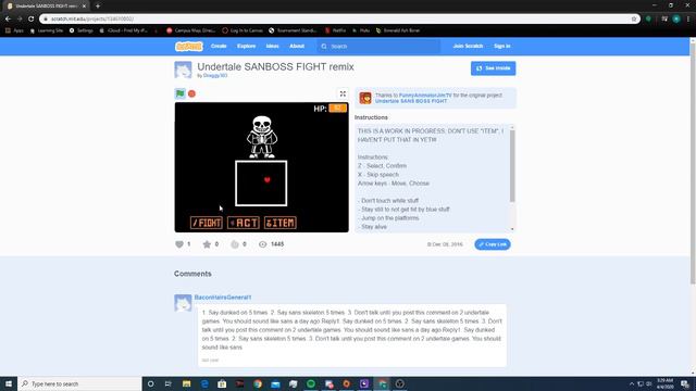 Beating Sans in undertale (Plus important message regarding future of the channel) смотреть онлайн