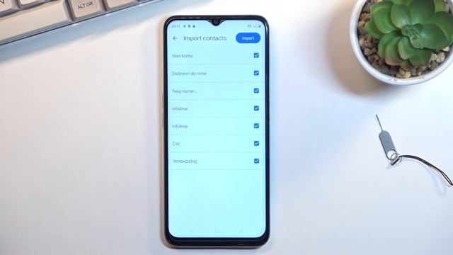 How to Copy Contacts from SIM in REALME C35 – Copy Numbers