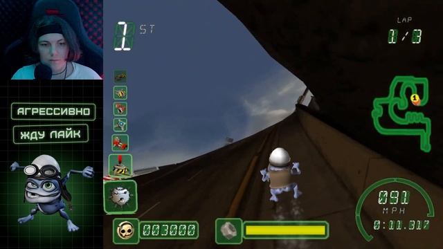 Крейзи лягуш Crazy Frog Racer game pc
