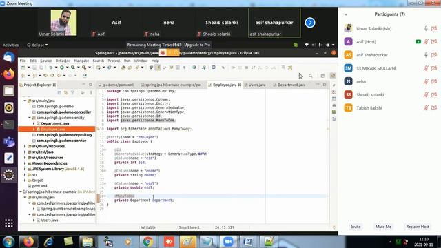 Hibernate - (JPA One to Many query - part 1)