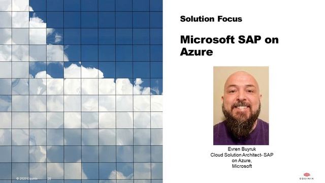 Enterprise Network Optimization – How Equinix Speeds SAP on Microsoft Azure