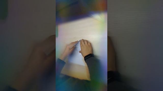 Как сделать самый простой самолётик.   И быстрый     из А4