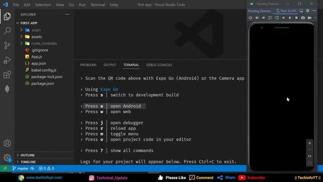 Folder Structure And First App | Mastering React Native | React native Tutorials