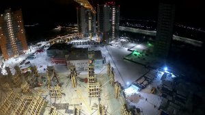 Крановщик. Вечерняя смена. Работа на высоте
