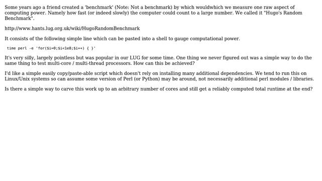 Multi-threaded execution of simple perl/python script смотреть онлайн
