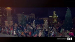 Праздник открытия городских  ёлок Железногорска