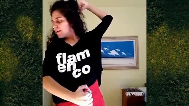 Livia Marangoni | #YoBailoEnCasa | 16 de Julho de 2020 | Lunares flamenco смотреть онлайн