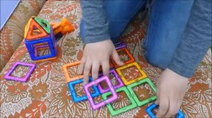 Новые фигуры из магнитного конструктора