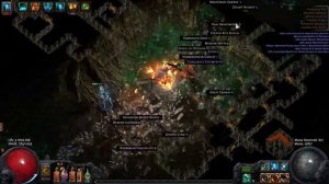 PoE 2.0 Shadow Overgrow Ruin 79lvl map Critical Ethereal Knives