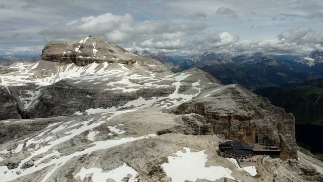 Sass Pordoi - Piz Boè - Cinematic - Dolomites Trentino Italy - Drone footage 60fps Dji Mini 2 смотреть онлайн