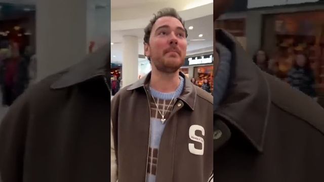 He took a choir into a mall and this happened ? #shorts   wait for the reactions!?