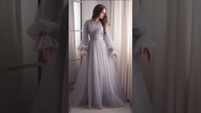 Most attractive partywear long maxi dress collection #shorts #maxi