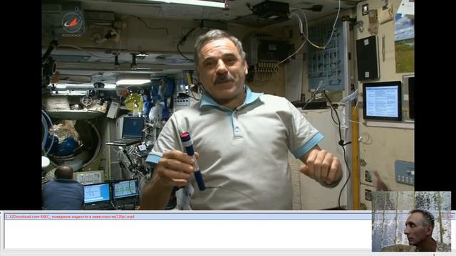 Космонавт Корниенко не отражается в мониторах на МКС! Актёр на хромакее или вампир? МКС - муляж? смотреть онлайн