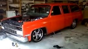 My 87 Chevy Suburban "The Burb"Front Back....Up Down....Xtreme Lowz