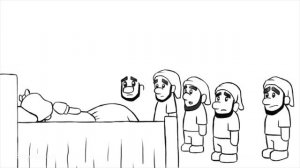 Snow White and the Seven Dwarfs in English . Story . English Fairy Tales