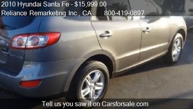 2010 Hyundai Santa Fe GLS 2.4 FWD - for sale in Ontario, CA смотреть онлайн