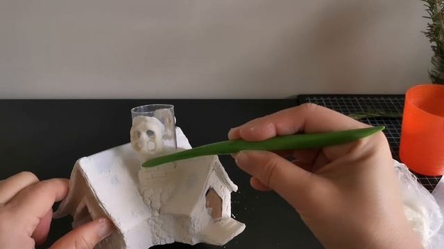 Miniature Fairy Cottage House No.6 - Craft DIY Idea - Air Dry Clay Tutorial смотреть онлайн