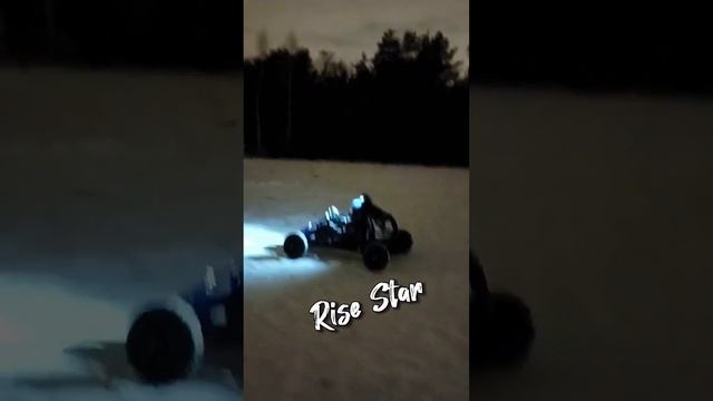 Вечерние покатушки на электро кросс карте Rise Star #электрокросскарт #электрокартинг #электрокарт