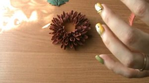 Хризантема!Очень просто сделать.....